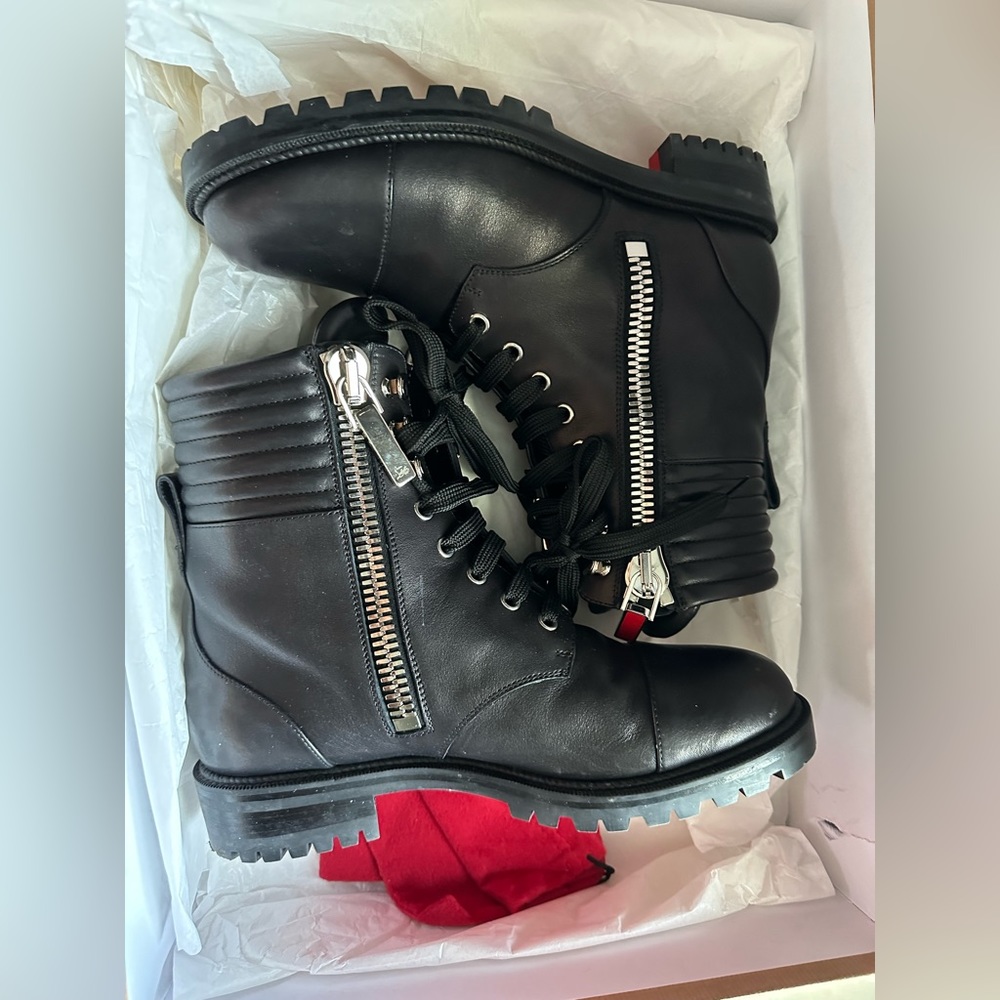 Christian Louboutin, 39.5 Combat boots